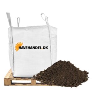 muld til drivhus leveret i bigbag