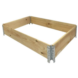 Lys palleramme til højbed