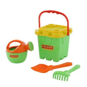 sæt med legetøj til sandkassen