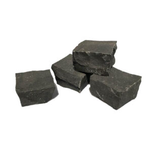 flækkede chaussesten sort