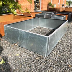 galvaniseret jern højbed