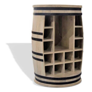 Hvid vintønde vinreol