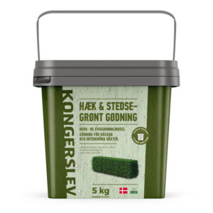 gødning til hæk og stedsegrønt