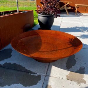 cortenstål spejlbassin