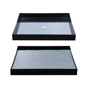 sort spejlbassin firkantet