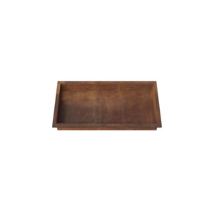 firkantet vandspejl corten