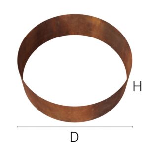 Runde bedkanter på mål