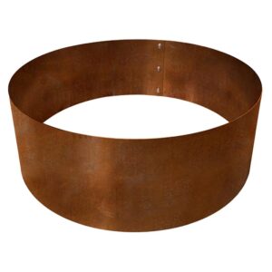 runde højbede i cortenstål 80 cm i diameter