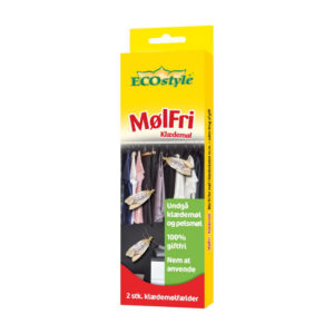 fælde til møl i tøjskab