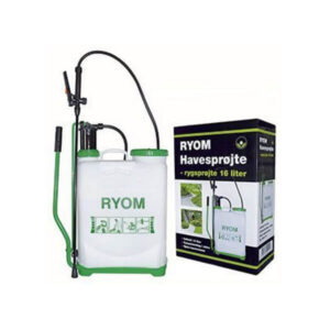 sprøjte der kan bæres på ryggen