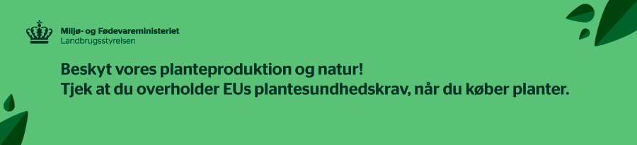 plante sporbarhed havehandel