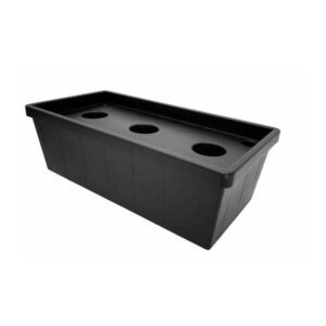 selvvandingskasse homefarm i sort plastik